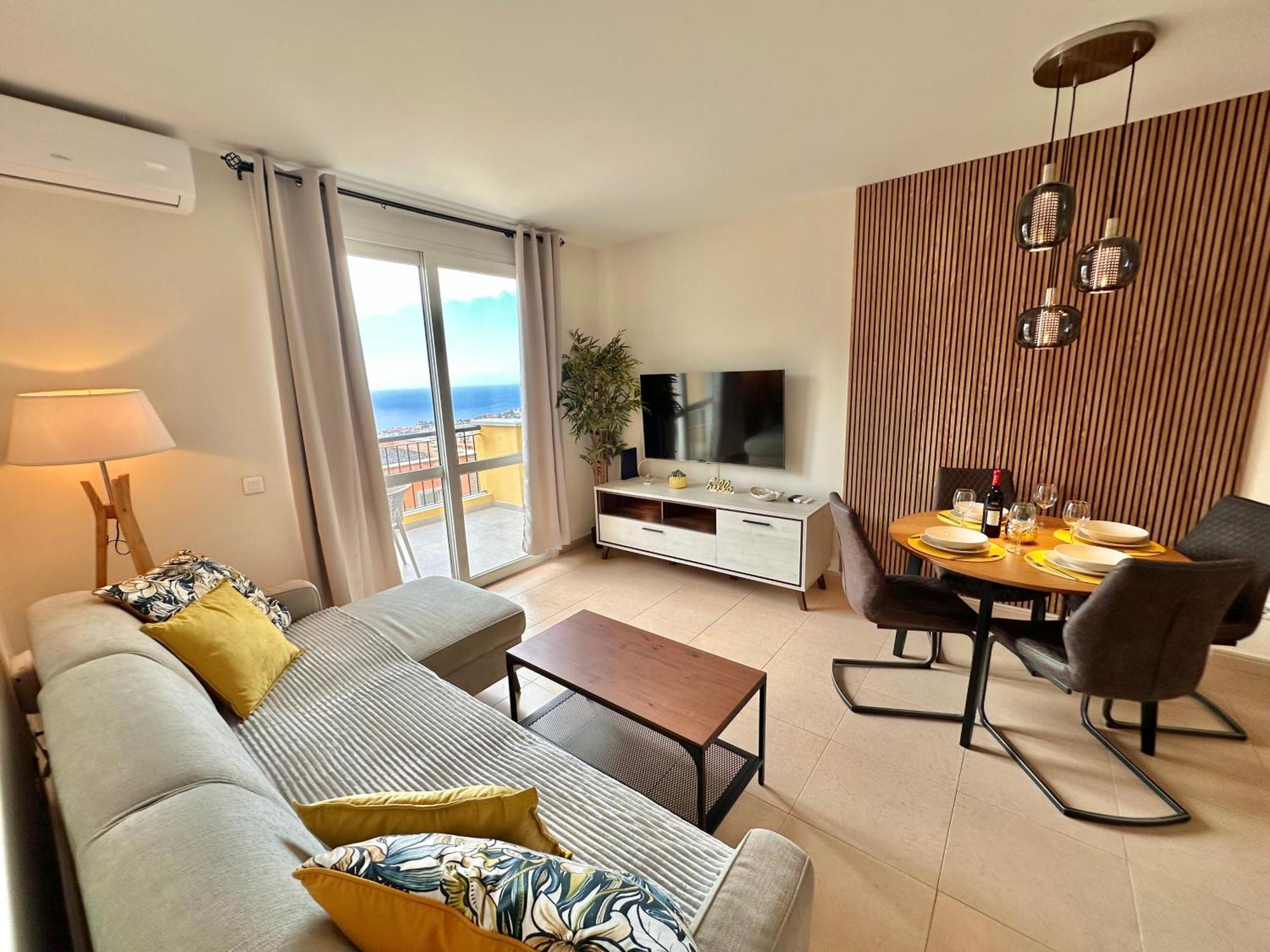 Sunshine Apartment With Sea Viev Адехе Экстерьер фото